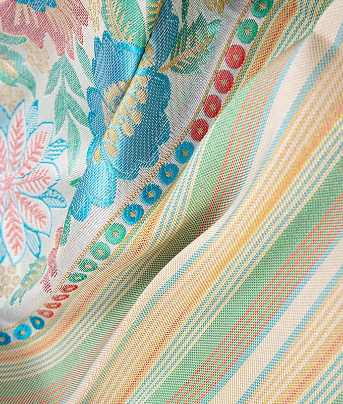 Auringonkukkaprintti poly-puuvilla Sarong-kangas